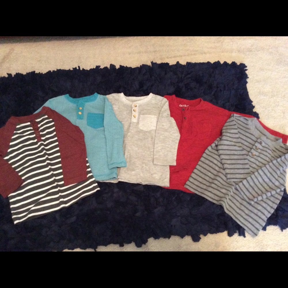 Cat & Jack boys shirt lot